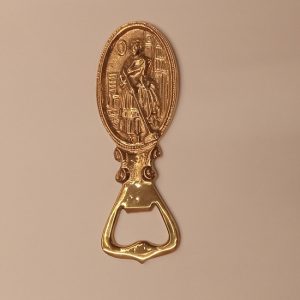 X040 apribottiglie Dickens - Dickens bottle opener in brass